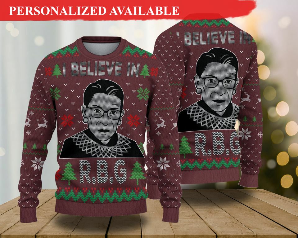 believe rgb ugly sweater ugly christmas sweater 3120