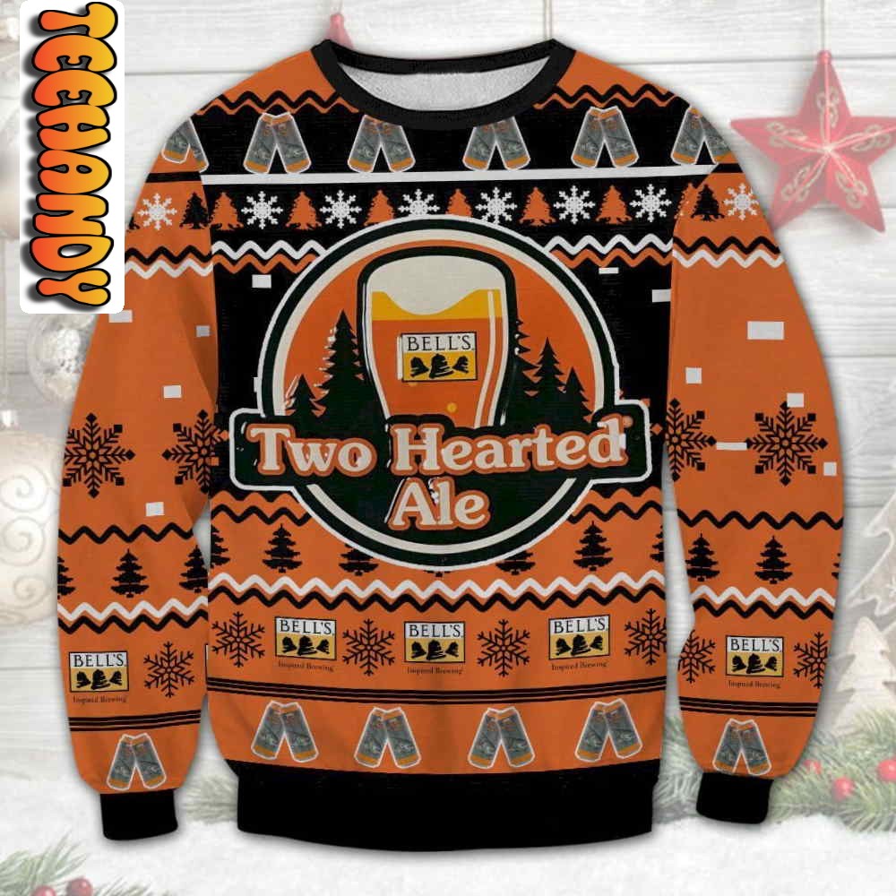 bells two hearted ale ugly christmas sweater80162