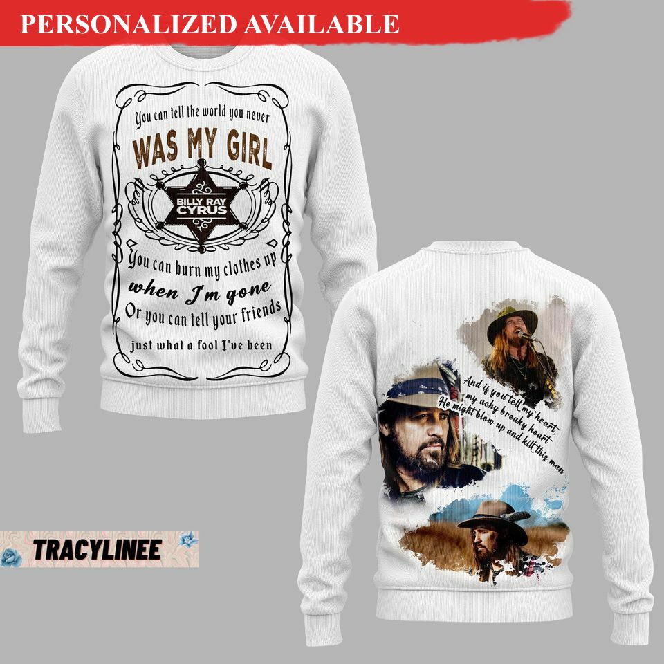 billy ray cyrus sweatshirt billy ray cyrus 3d sweater 7374