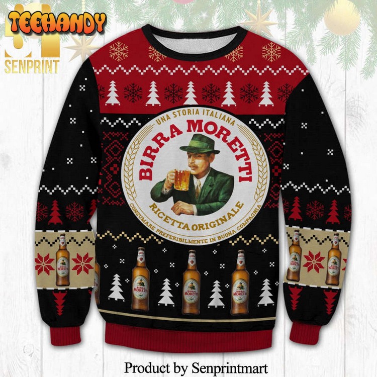 birra moretti ricetta originale snowflake knitted ugly sweater biq5w