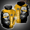 boston bruins and jack skellington 3d hoodie