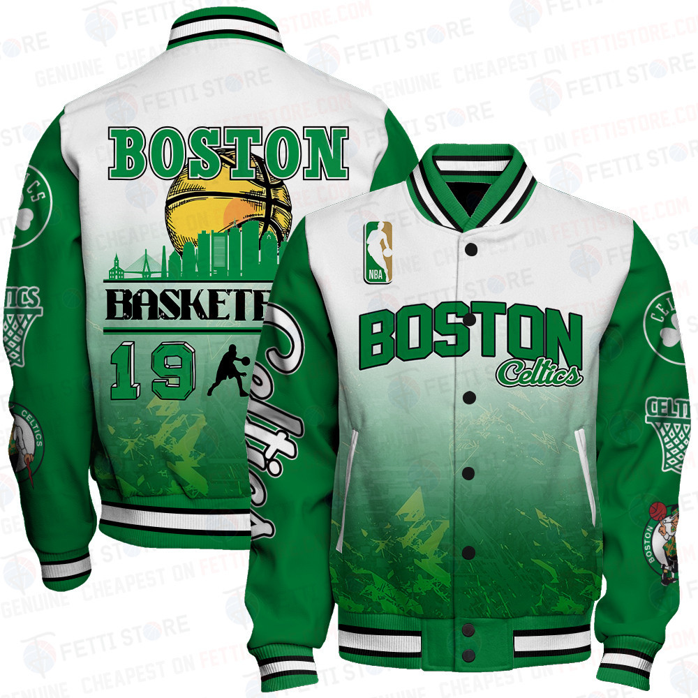 boston celtics happy saint patricks day baseball varsity jacket baseball jacket all over print wf24 pcjpo