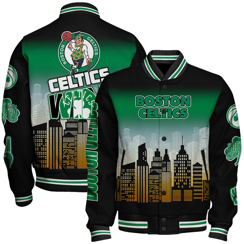 boston celtics nba baseball varsity jacket baseball jacket all over print stm v16 sfjy1