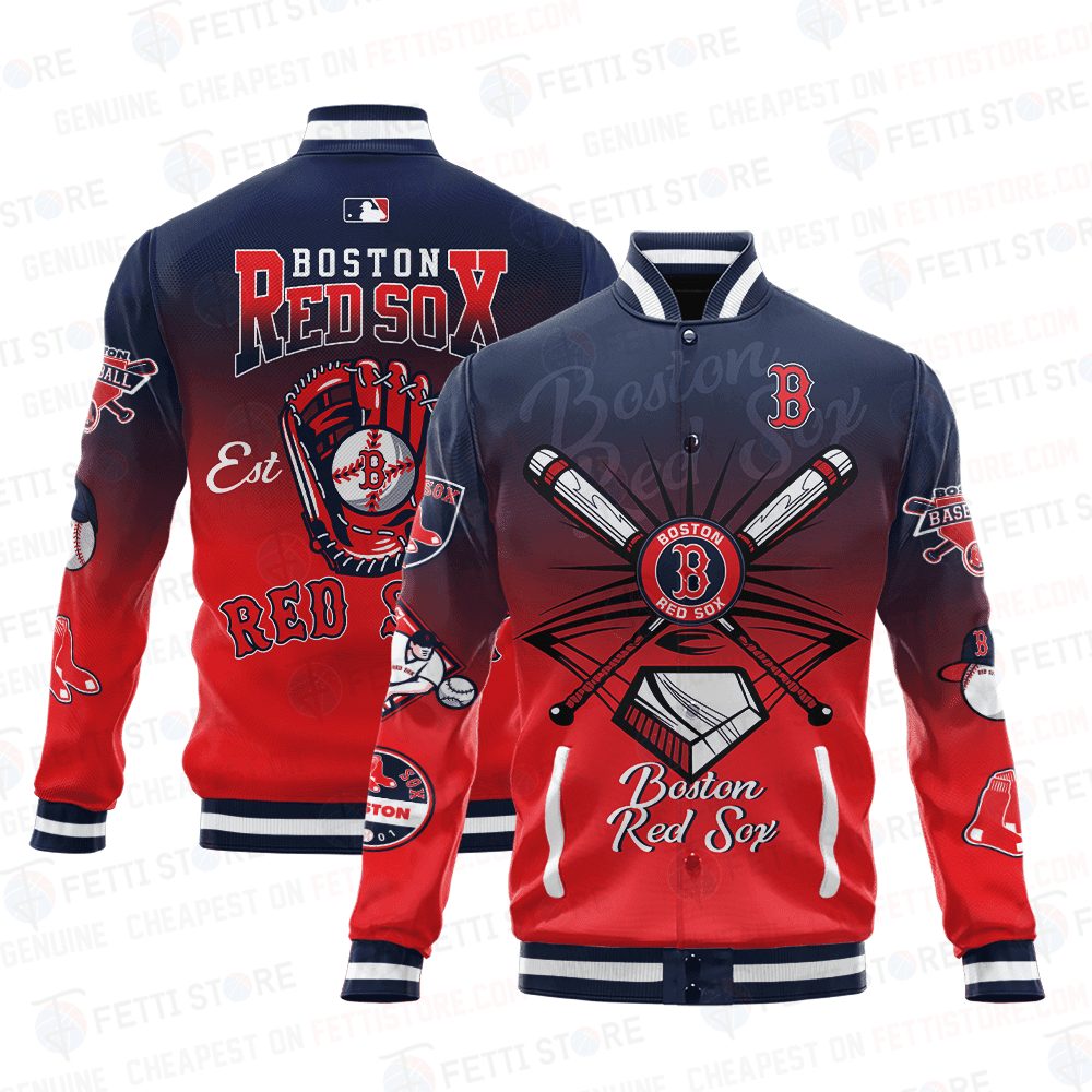 boston red sox mlb baseball varsity jacket baseball jacket all over print sh1 v5 mys8d