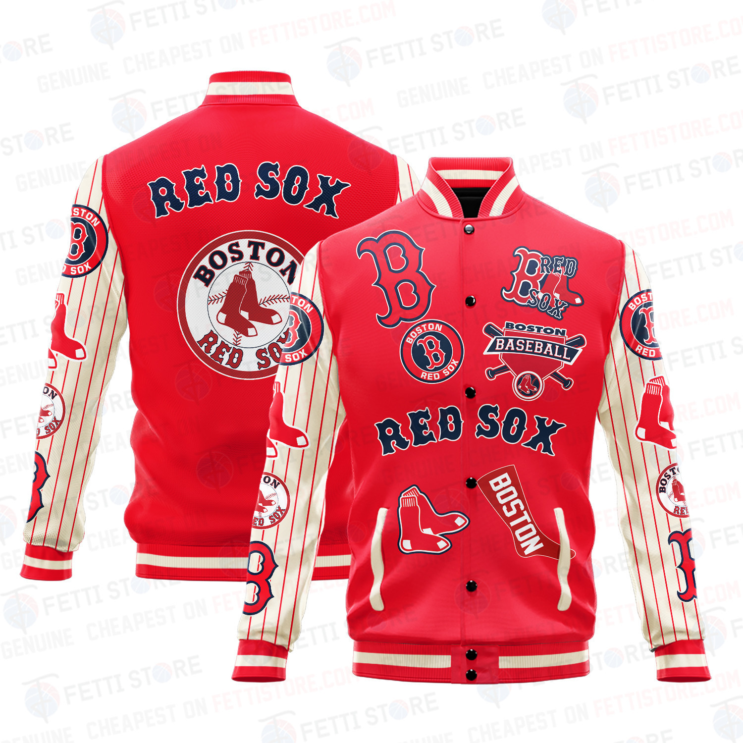 boston red sox mlb baseball varsity jacket baseball jacket all over print v6 nkjks