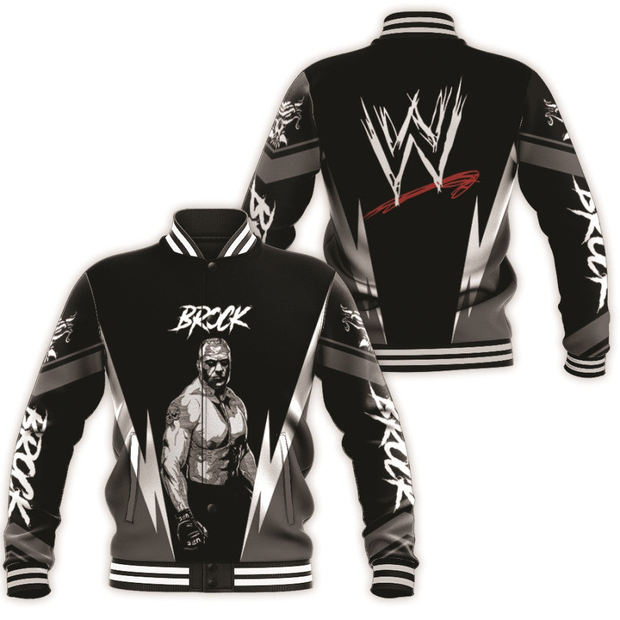 brock lesnar thanks fan the best wwe champion professional wrestler black all over print designed gift for brock lesnar fans baseball jacket button up zipper hooded all over print biqxg