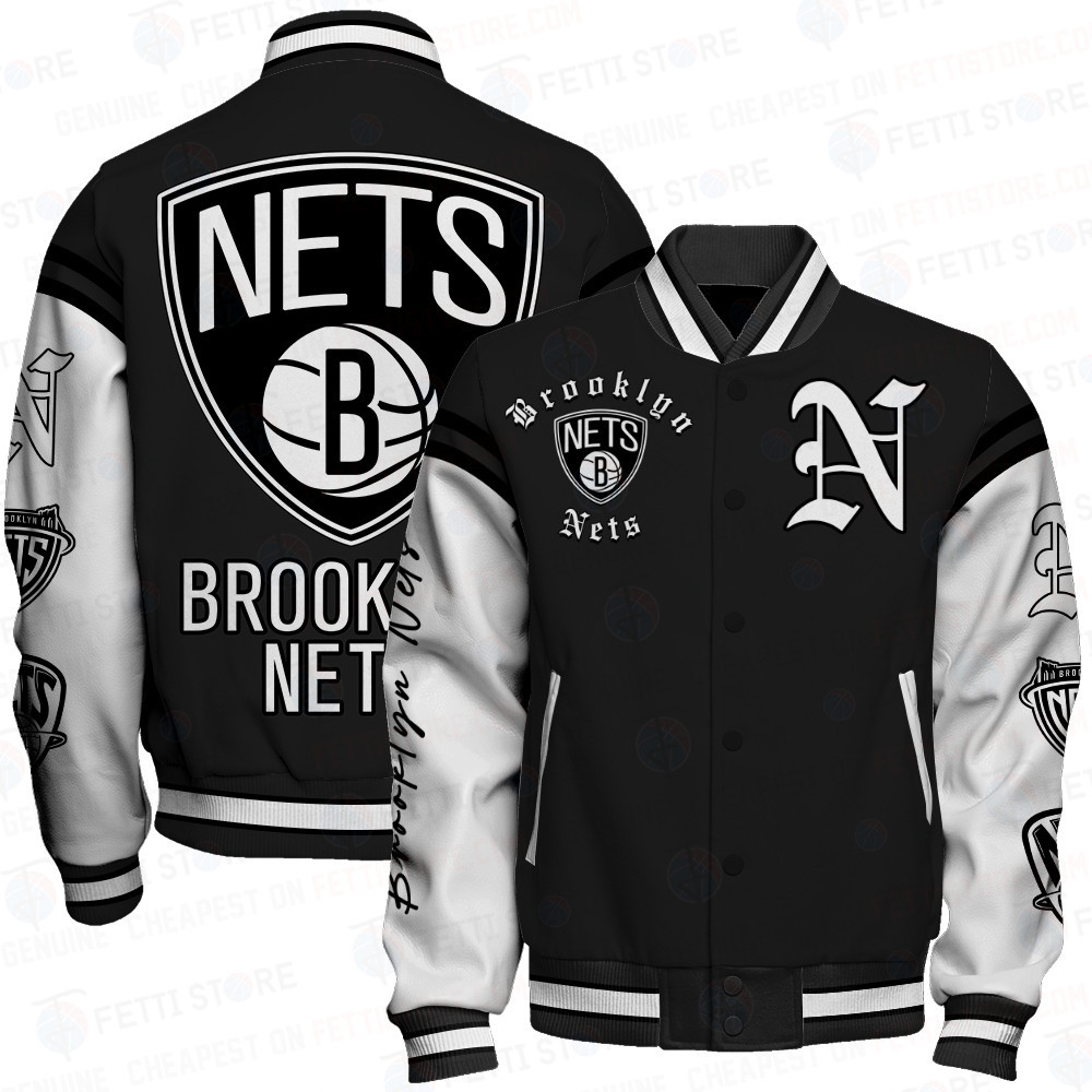 brooklyn nets nba baseball varsity jacket baseball jacket all over print sfat v12 mh1pe