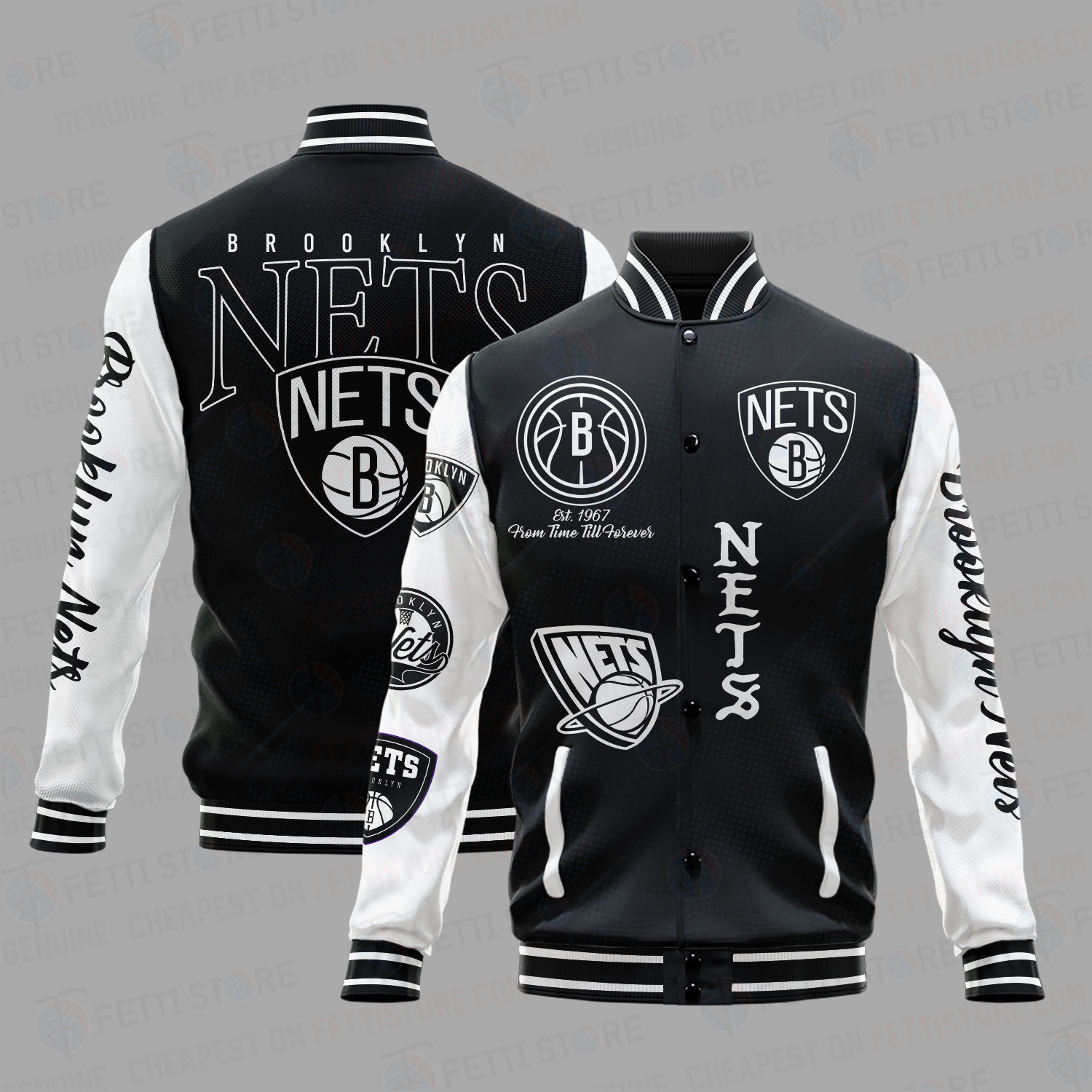 brooklyn nets nba baseball varsity jacket baseball jacket all over print sh1 v2 juyf4