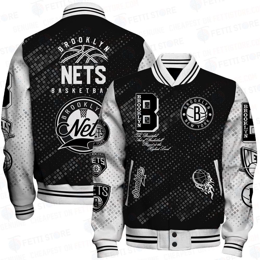 brooklyn nets nba baseball varsity jacket baseball jacket all over print sh1 v4 pa2vp