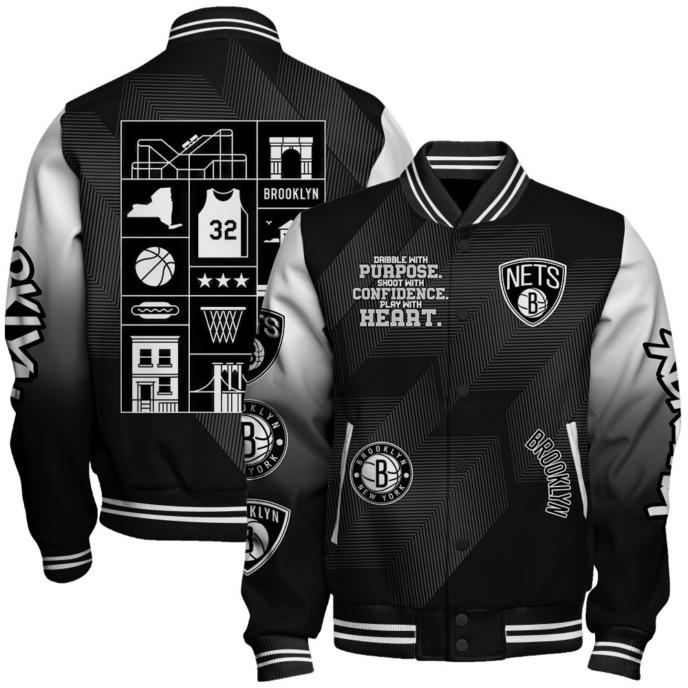 brooklyn nets nba baseball varsity jacket baseball jacket all over print stm v4 hl0si