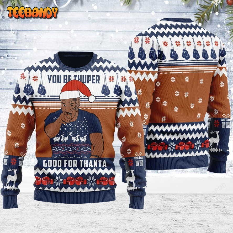 brown christmas snowflakes pattern you be thuper ugly christmas sweater w0w8q