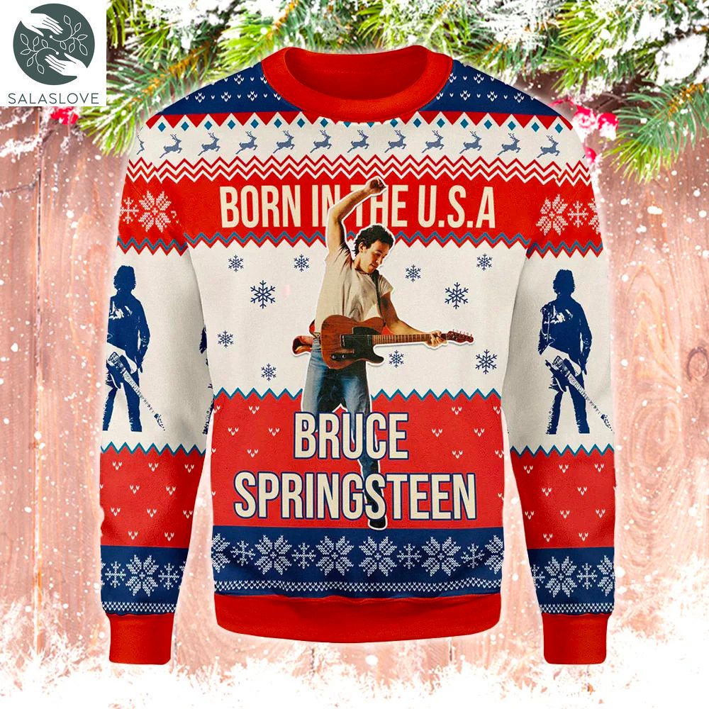 bruce springsteen 3d ugly sweater for fan lover td190907 1 vxx7hx