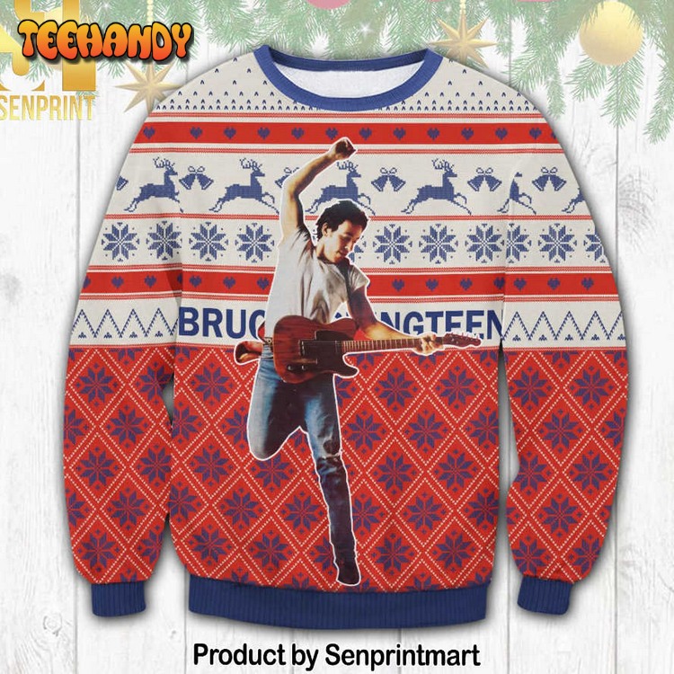 bruce springteen knitting pattern ugly xmas sweater h21jh