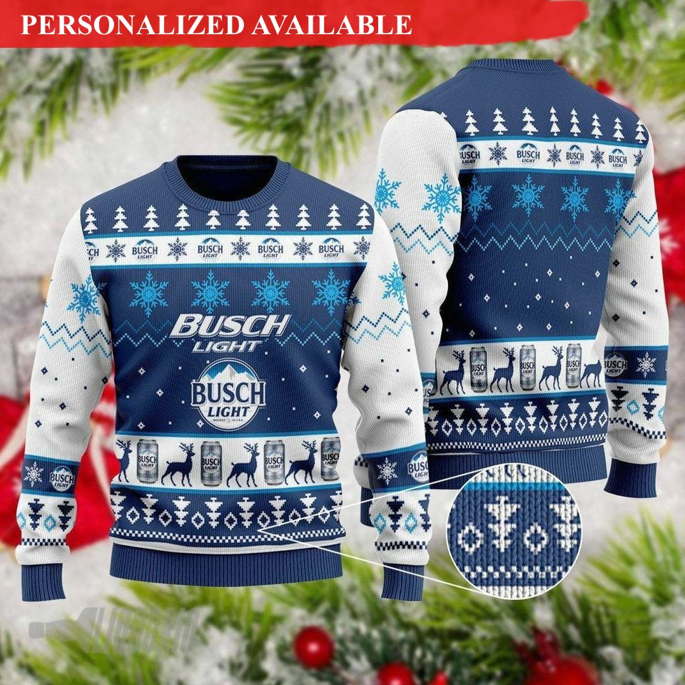 bud lightt beer christmas ugly sweater 2277 1