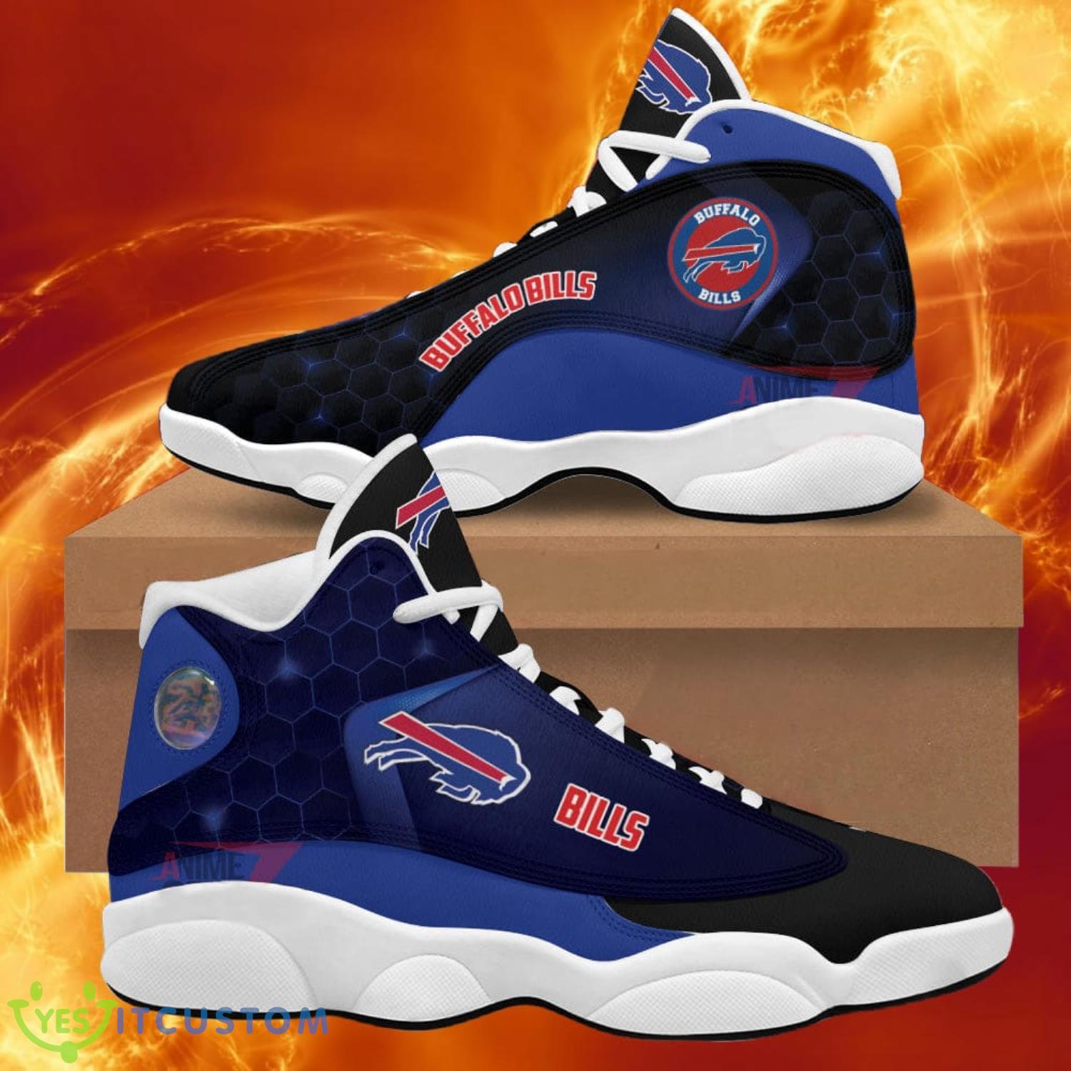 buffalo bills air jordan 13 sneakers nfl custom sport shoes