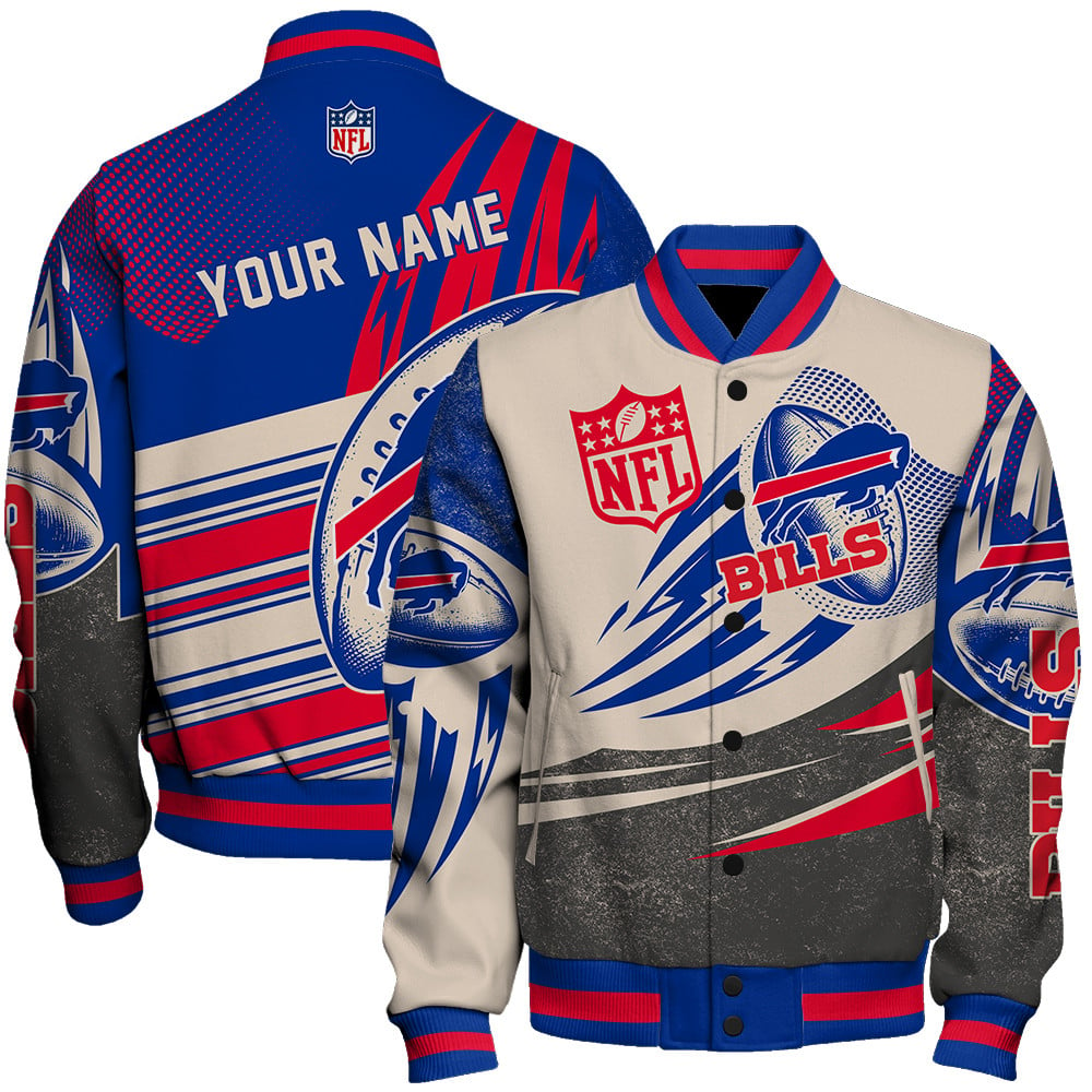 buffalo bills aop varsity jacket baseball jacket all over print wf v10 bqzkf