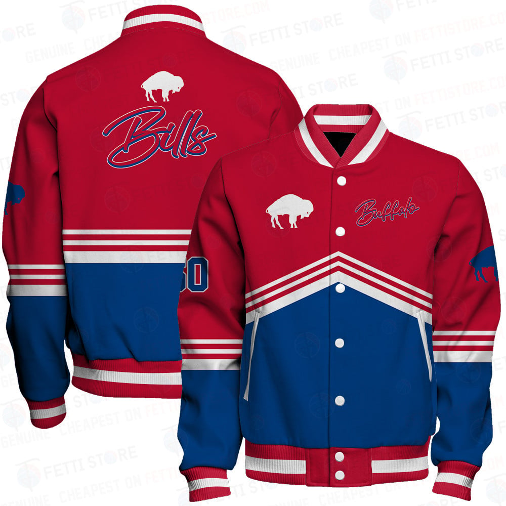 buffalo bills baseball varsity jacket baseball jacket all over print wf 1dknm