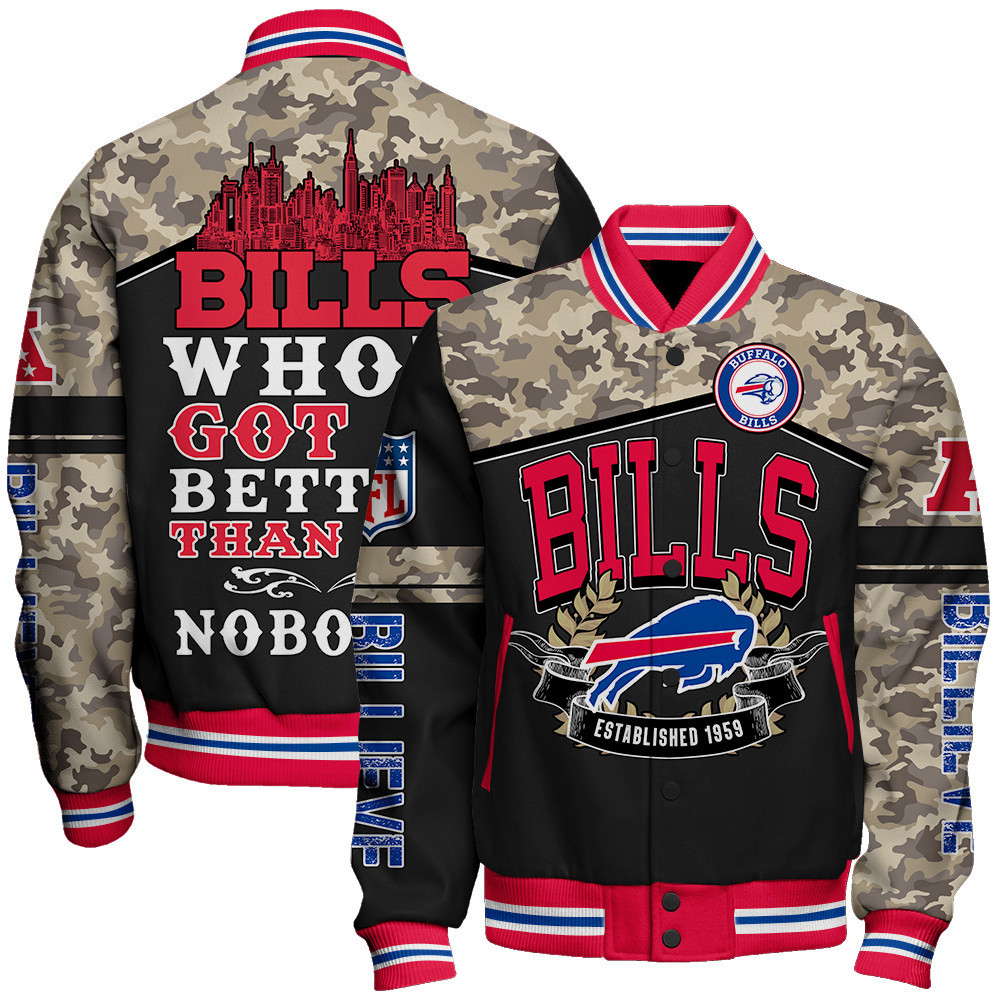 buffalo bills billieve nfl baseball varsity jacket baseball jacket all over print pocqe