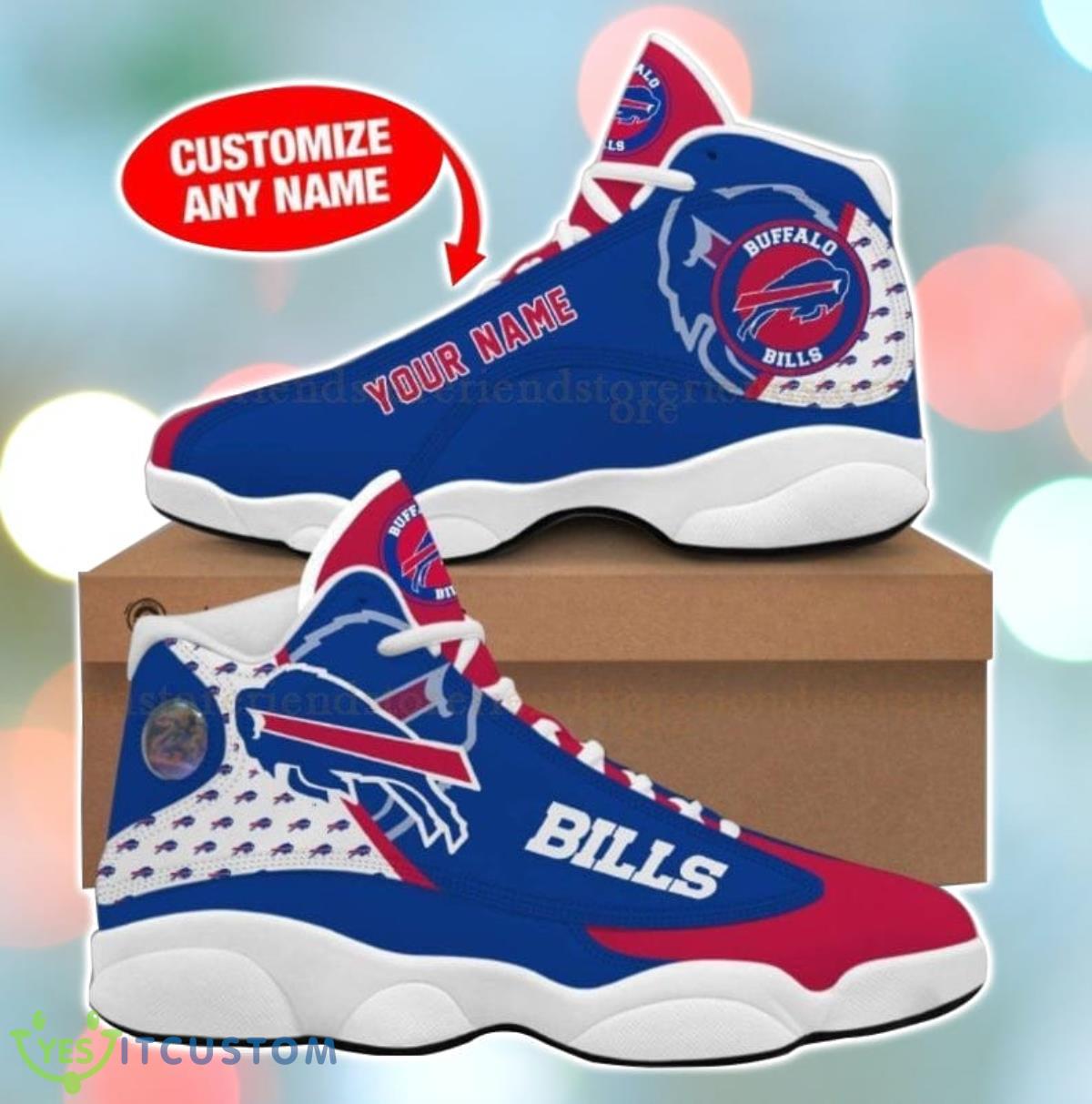 buffalo bills custom name air jordan 13 sneakers best gift for men and women