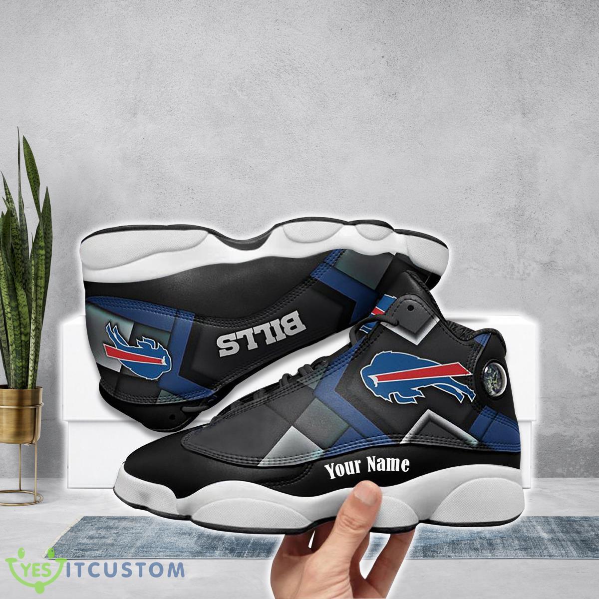 buffalo bills football team custom name air jordan 13 running shoes best gift for real fans