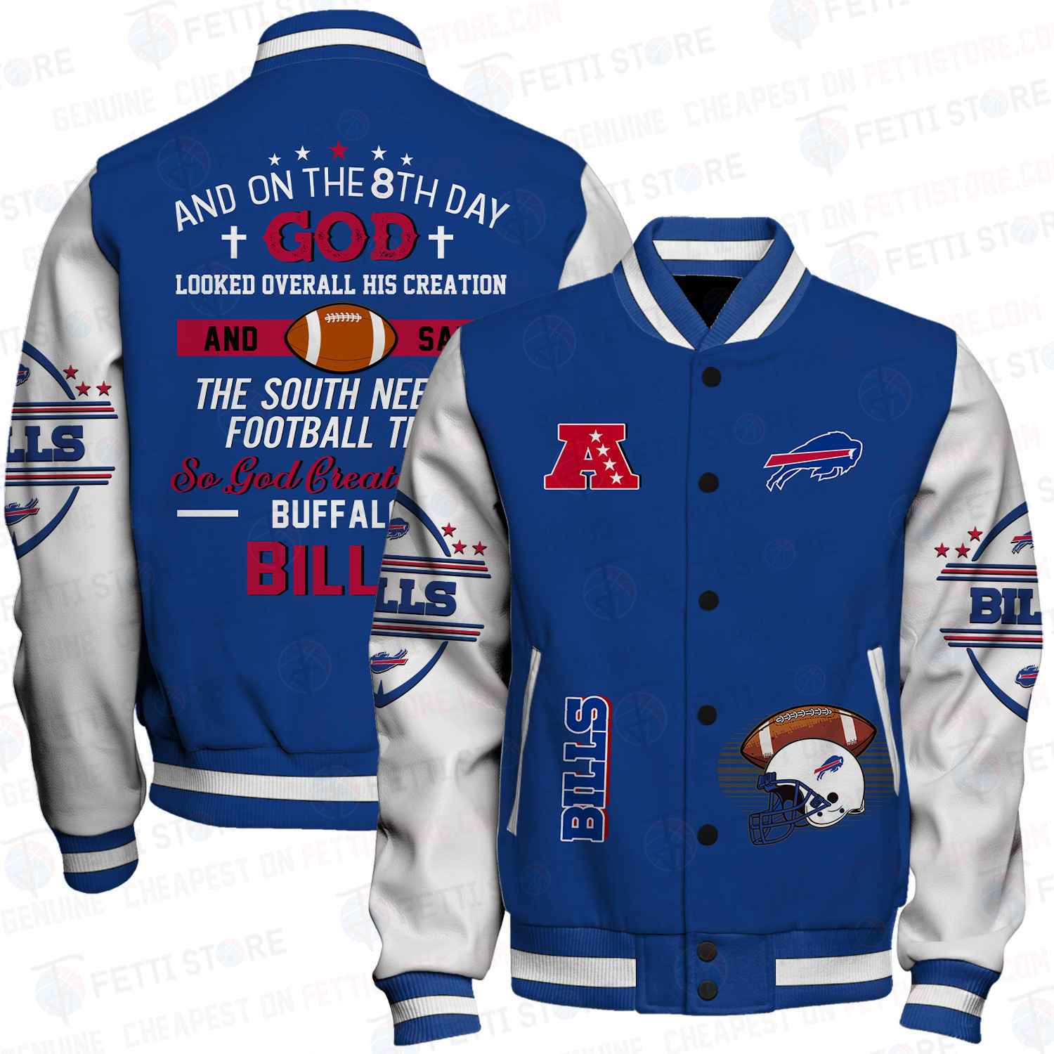 buffalo bills nfl baseball varsity jacket baseball jacket all over print stm v7 bgtup