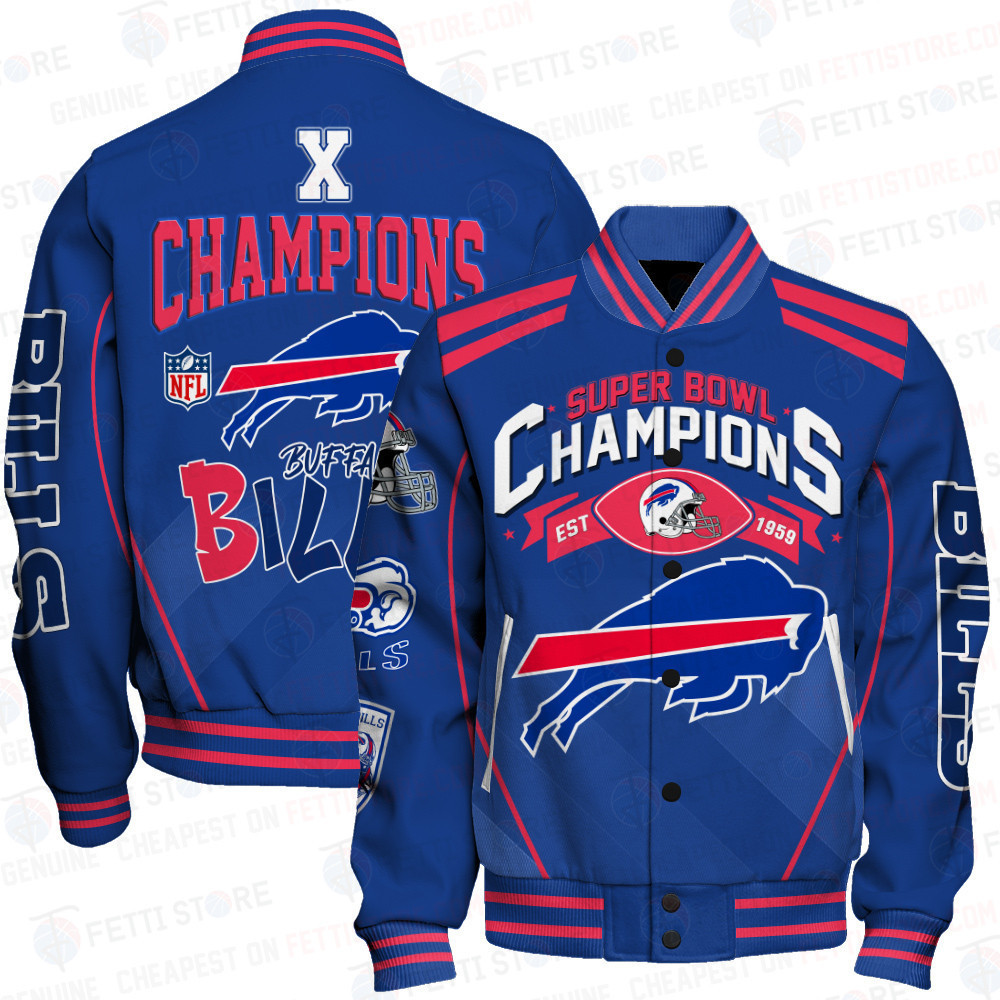 buffalo bills nfl champions baseball varsity jacket baseball jacket all over print 88yox