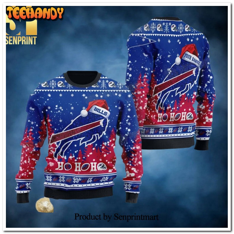 buffalo bills nfl custom football fan gift ugly xmas sweater g5yss