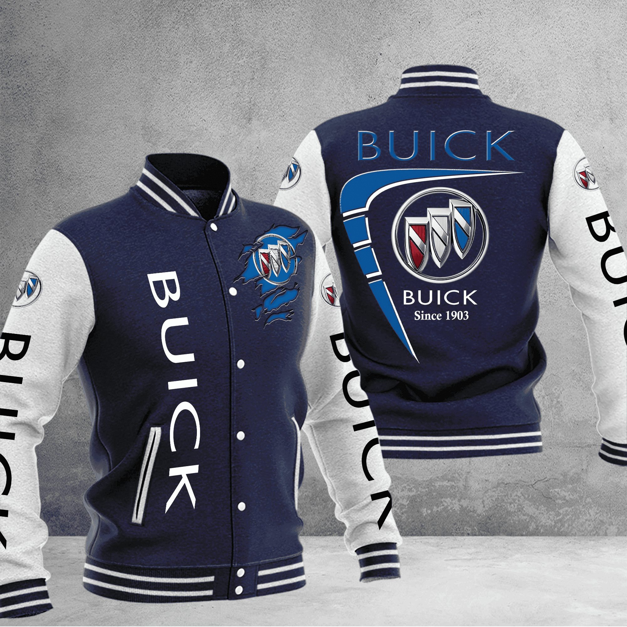 buick baseball varsity jacket baseball jacket all over print nvmwn