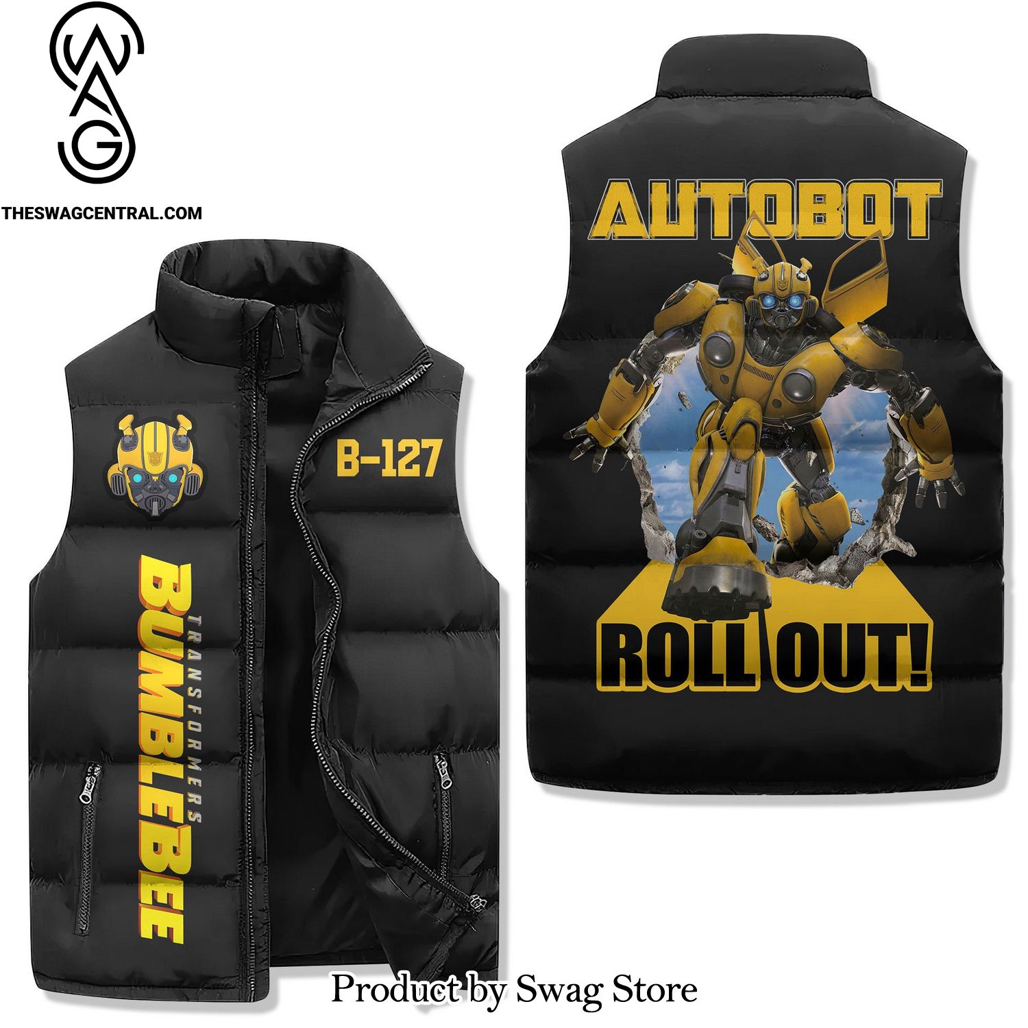 bumblebee autobot transformers classic sleeveless jacket 1 WnaXs