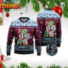 burnley ho ho ho 3d print christmas wool sweater ugly sweater t1gtm