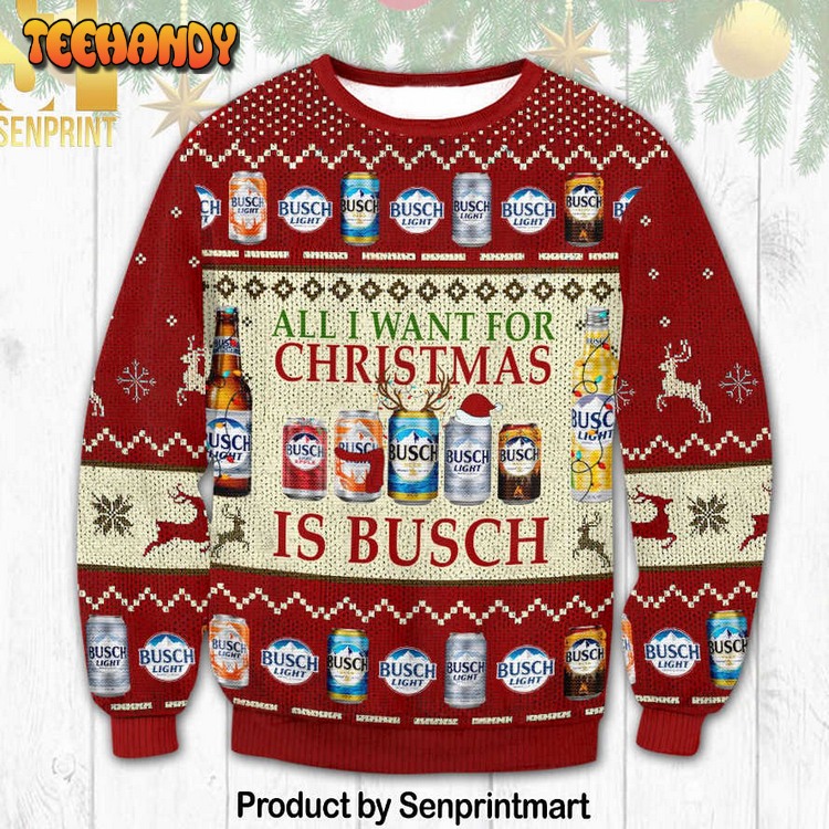 busch beer for christmas gifts ugly xmas sweater 7ijzj