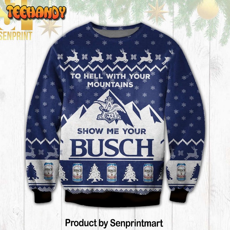 busch for christmas gifts ugly xmas sweater 8zytj