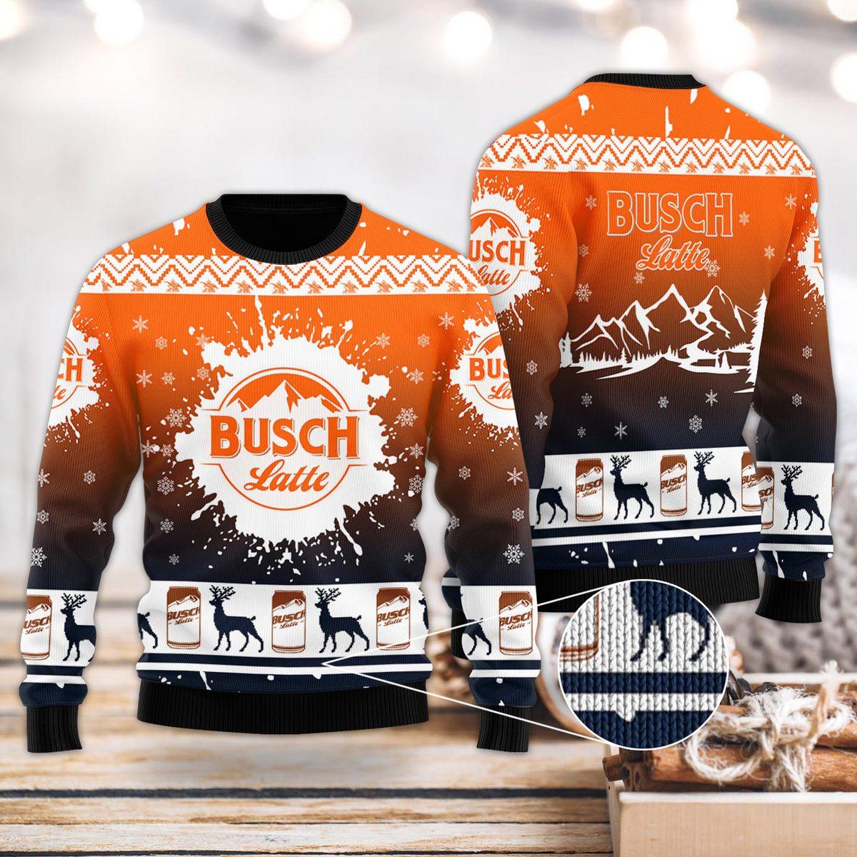 busch latte tie dye ugly sweater flexiquor com