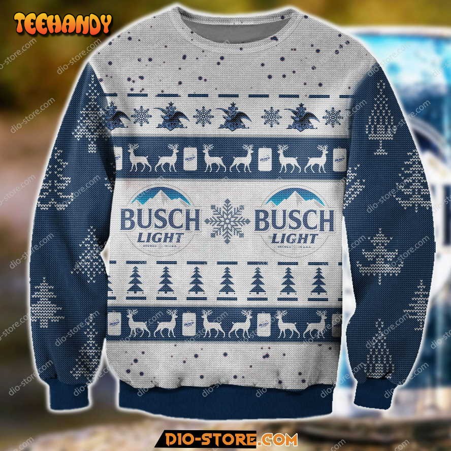 busch light knitting pattern for unisex ugly christmas sweater ugly sweater fsgj3