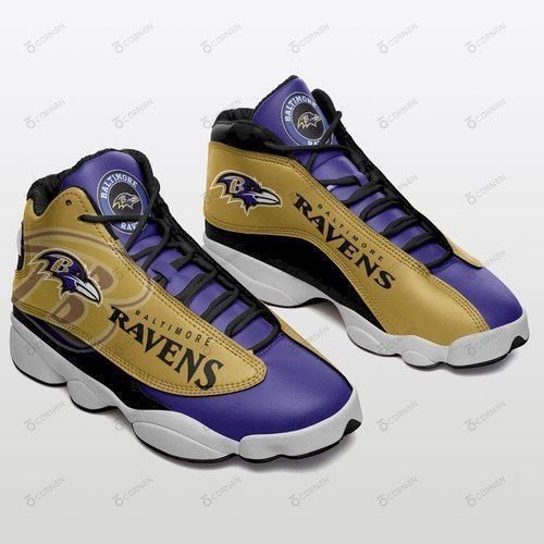 buy baltimore ravens custom aj13 air jd13 custom shoes des 15b7yoi