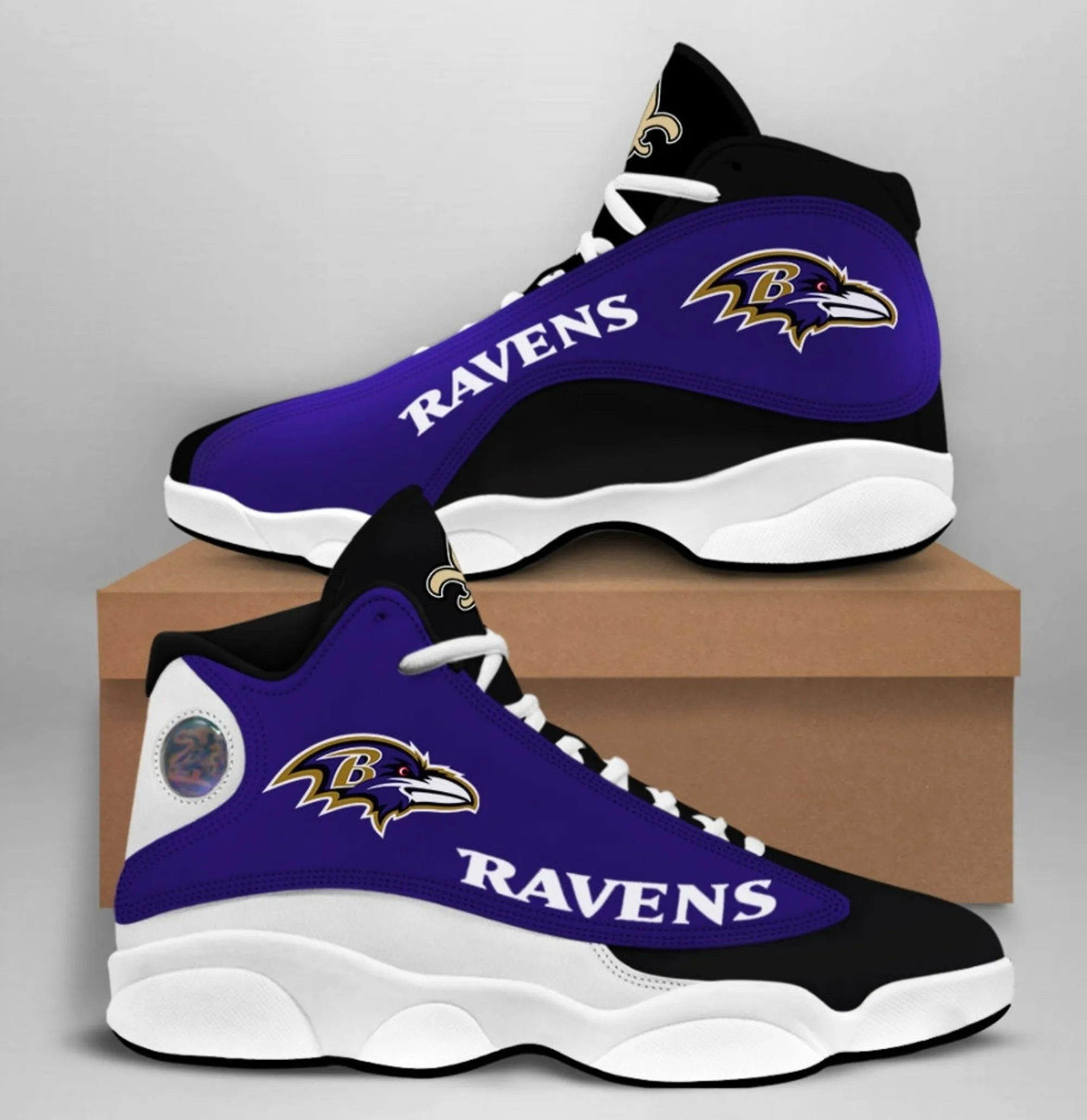 buy baltimore ravens nfl aj13 sneakers sport shoes gift for fan sneakers for fan sport menwomen running shoes1ydxd