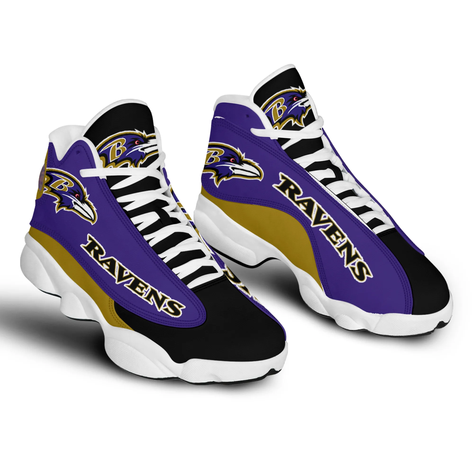 buy baltimore ravens special collections for holiday jordan air 13 nfl sport sneaker for womenbem9l