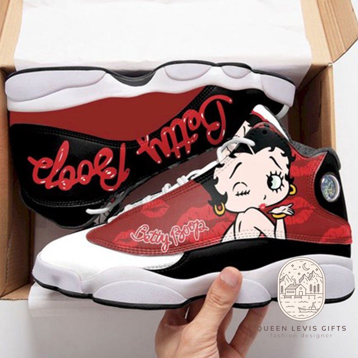 buy betty boop aj13 film sneakers sport shoes running shoes top giftsowwfu