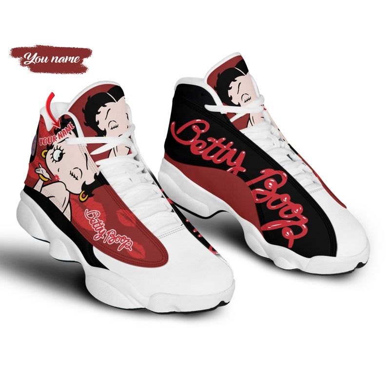 buy betty boop cartoon aj13 film personalized custom sneakers sport shoes running shoes top giftsqdoj5