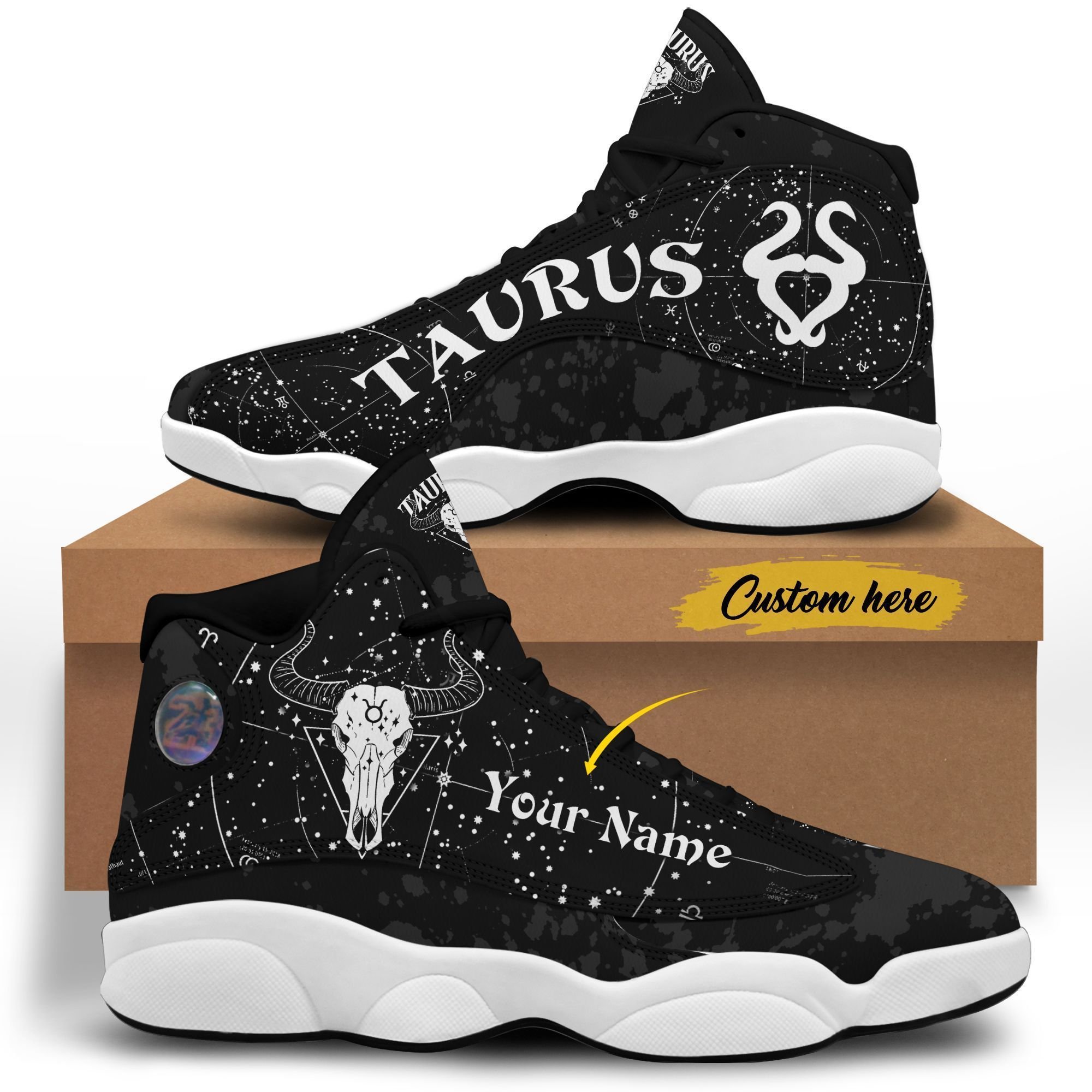 buy black and white taurus jd13 thm 264 aj13 sneaker air jd13 sneakers personalized shoes designzkigo