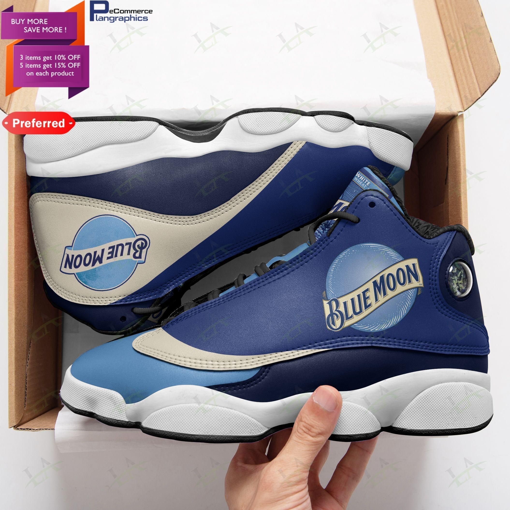 buy blue moon air jd13 shoes sneakers aj13 sneaker air jd13 sneakers personalized shoes design7kgjb