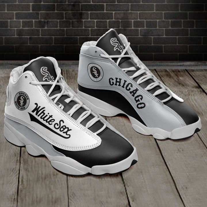 buy chicago white sox baseball aj13 shoes air jd13 sneakers personalized shoes designbnfs8