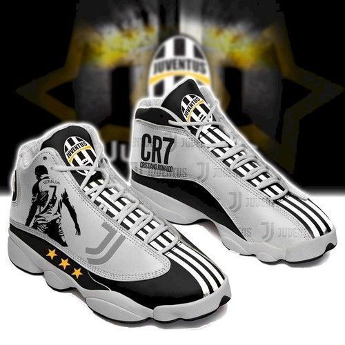 buy christiano ronaldo and juventus football team shoes aj13 sneakers air jd13 sneakers personalized shoes design3fykz