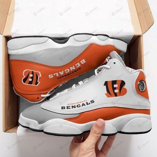 buy cincinatti bengals custom aj13 for fan shoes sport sneakershatqm