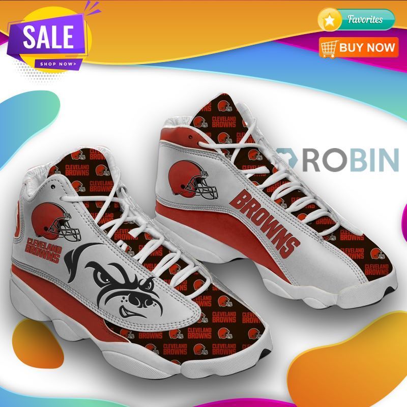 buy cleveland browns aj13 shoes football sneakers7kcmb