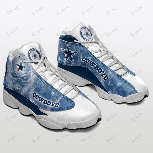 buy dallas cowboys custom aj13 sneaker air jd13 custom shoes des 125ntxit