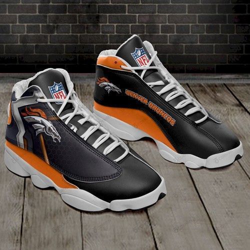 buy denver broncos custom aj13 sneaker air jd13 custom shoes des 33u2h59