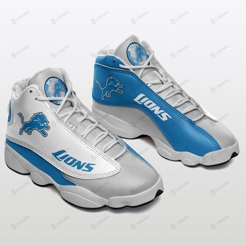 buy detroit lions custom aj13 sneaker air jd13 custom shoes des 1fqn4n