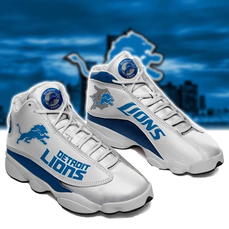 buy detroit lions form aj13 football 1 shoes sport sneakersamllv