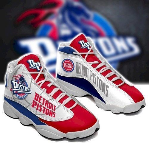 buy detroit pistons custom tennis aj13 for fan shoes sport sneakersijvxt